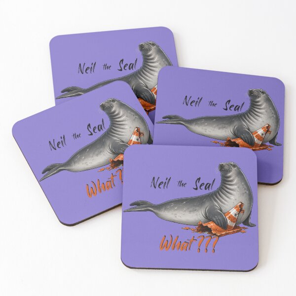 Item preview, Neil the Seal What??? designed and sold by Kestrelle.