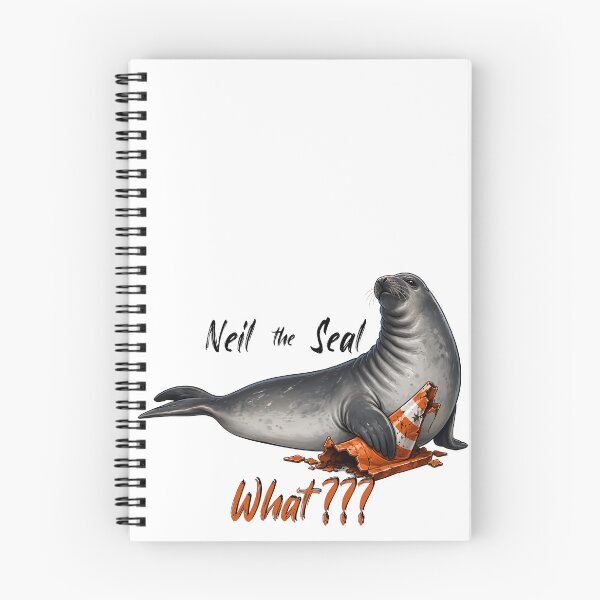 Item preview, Neil the Seal What??? designed and sold by Kestrelle.