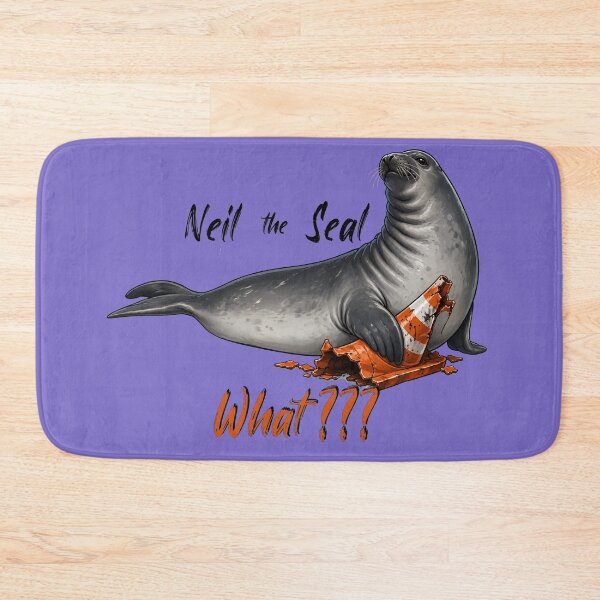 Item preview, Neil the Seal What??? designed and sold by Kestrelle.