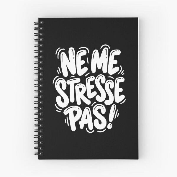 Item preview, Ne Me Stresse Pas French No Stress Saying designed and sold by AntiqueImages.