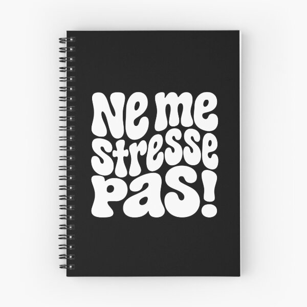 Item preview, Ne me stresse pas Retro French Chill Vibe designed and sold by AntiqueImages.