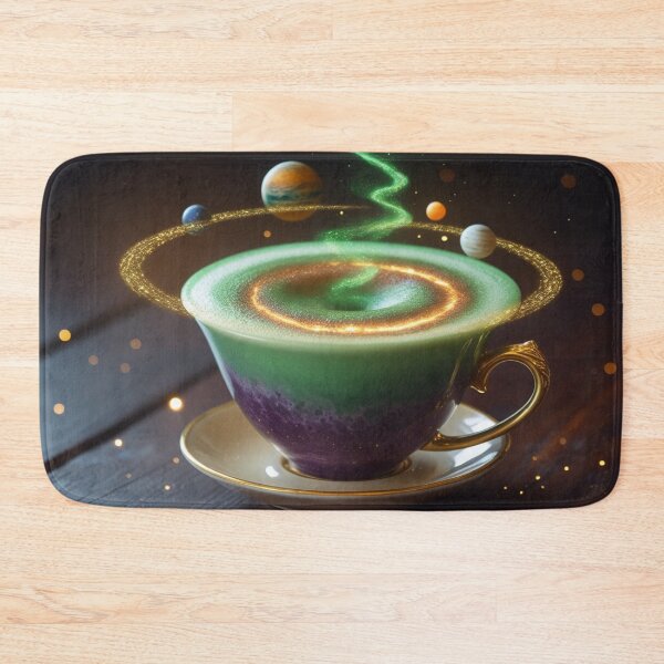 Item preview, Magical Galaxy Tea Cup – Enchanted Cosmic Fantasy Drink Art. designed and sold by fbtrisha.