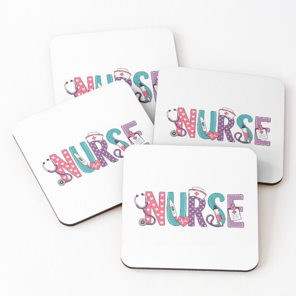 Item preview, NURSE Whimsical Medical Lettering designed and sold by YNELENT.