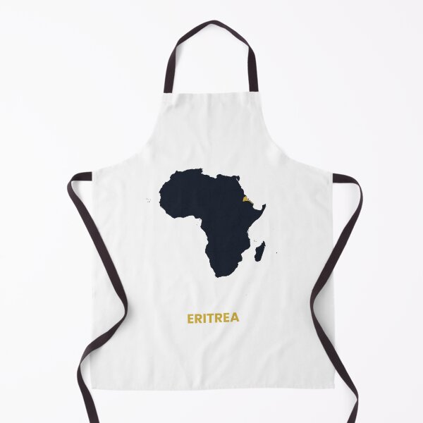 Item preview, Eritrea Highlighted on Africa Map Print designed and sold by Whoopau.