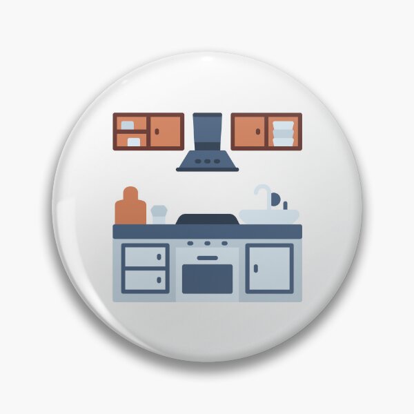 Item preview, Modern Kitchen - Home Cooking Space Sticker for Property Kitchens designed and sold by Tr Creative Design.