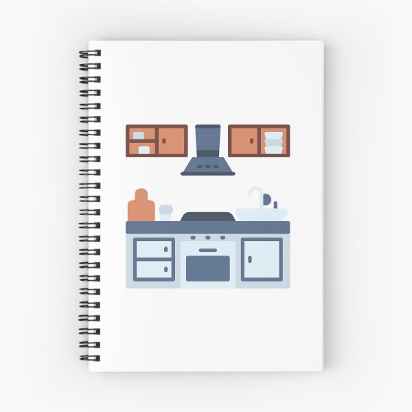 Item preview, Modern Kitchen - Home Cooking Space Sticker for Property Kitchens designed and sold by Tr Creative Design.