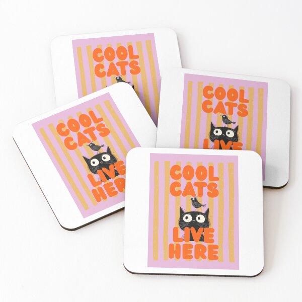 Item preview, Copy of Wild & Colorful cute cat  designed and sold by Rooted & Co.