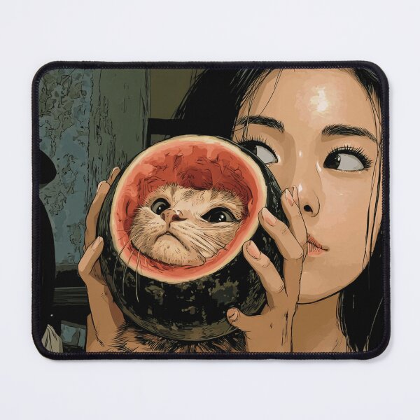 Item preview, Cat love watermelon designed and sold by ArtifactsLab.