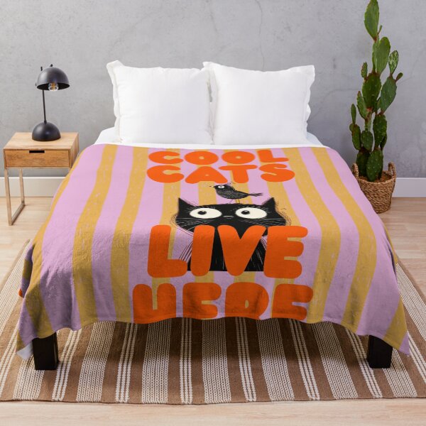 Item preview, Copy of Wild & Colorful cute cat designed and sold by Rooted & Co.
