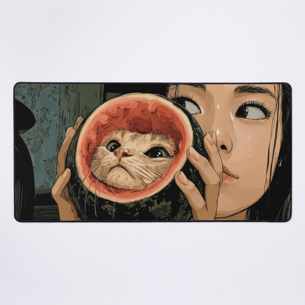 Item preview, Cat love watermelon designed and sold by ArtifactsLab.