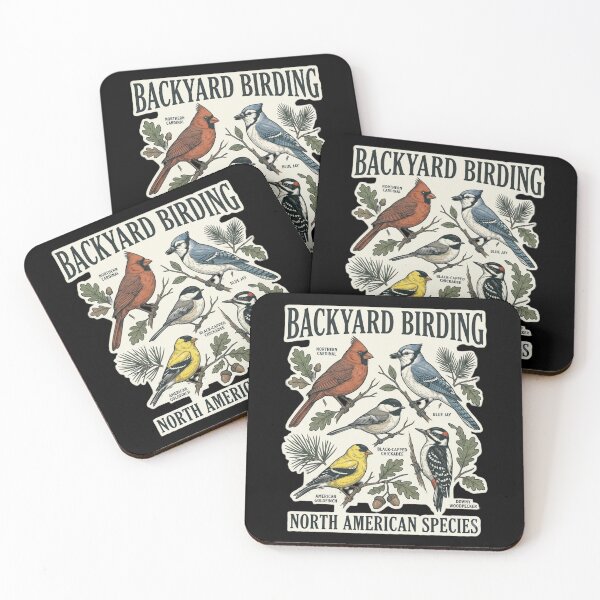 Item preview, Backyard Birding North American Species Bird Watcher Gift designed and sold by 519xdesign.