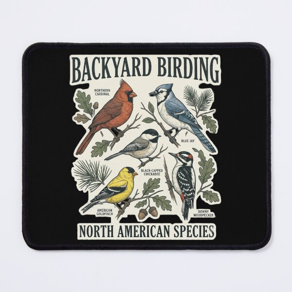 Item preview, Backyard Birding North American Species Bird Watcher Gift designed and sold by 519xdesign.