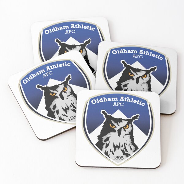 Item preview, Oldham Athletic AFC 1895 Owl Crest Art Design designed and sold by alfistyahri7.