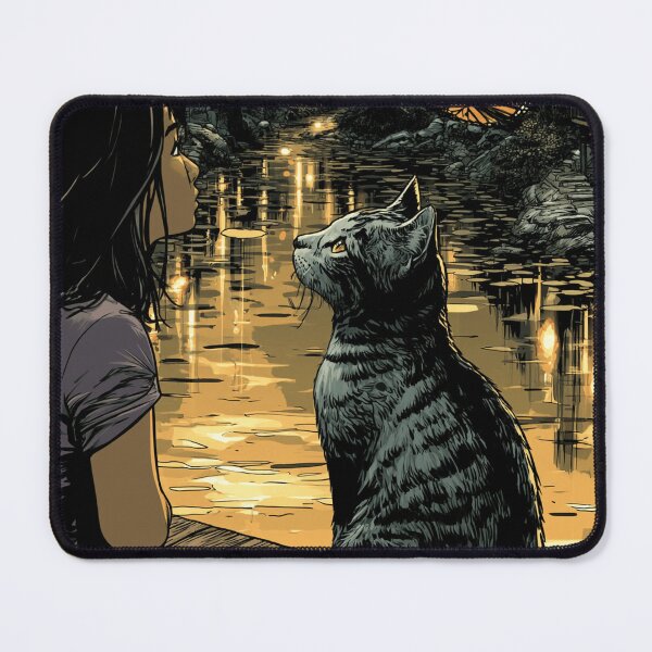 Item preview, Nights with a cat designed and sold by ArtifactsLab.