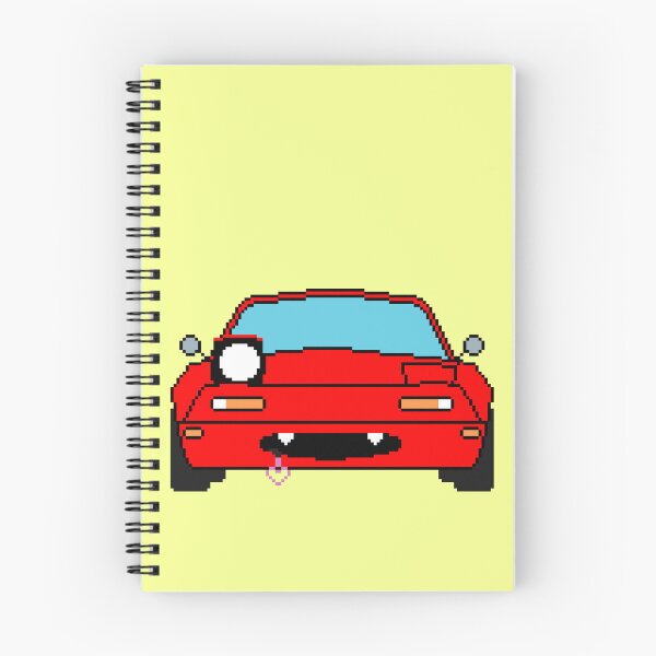Item preview, Winking Pop Up Headlights Japanese Roadster Pixel Art designed and sold by OpenTabsDesigns.