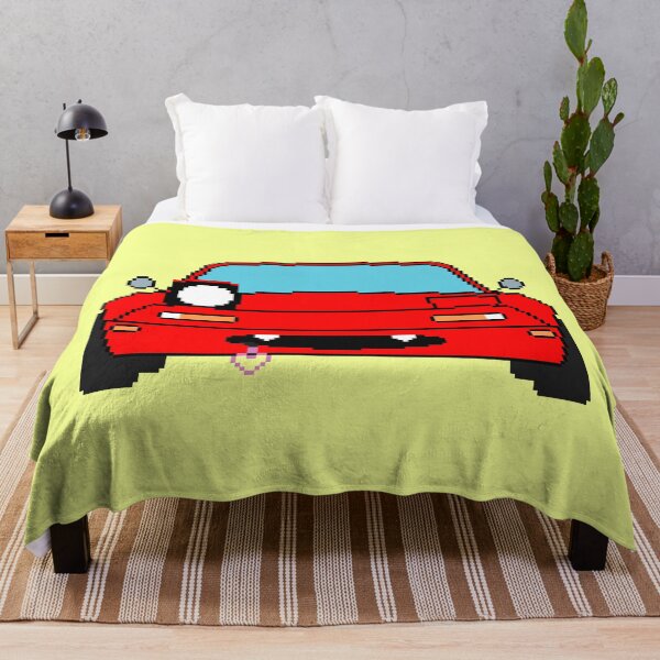 Item preview, Winking Pop Up Headlights Japanese Roadster Pixel Art designed and sold by OpenTabsDesigns.