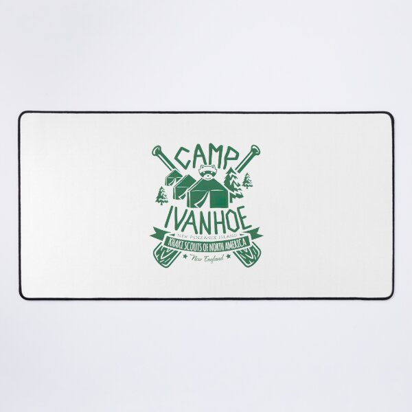 Item preview, Camp Ivanhoe Vintage Raccoon & Tents designed and sold by SunflowerAmArt.