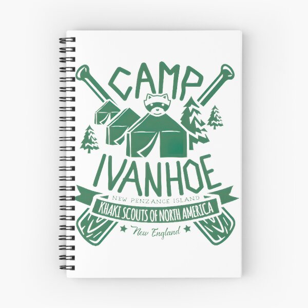 Item preview, Camp Ivanhoe Vintage Raccoon & Tents designed and sold by SunflowerAmArt.