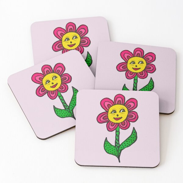 Item preview, Happy Flower Hand Drawn designed and sold by Karen Simon.