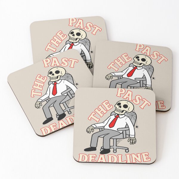 Item preview, Past the Deadline - Late Skeleton designed and sold by Regal Rev.