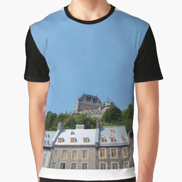 #Quebec #City, #QuebecCity, #Canada, #buildings, #streets, #places Graphic T-Shirt
