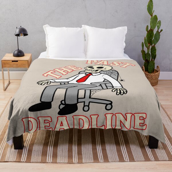 Item preview, Past the Deadline - Late Skeleton designed and sold by Regal Rev.