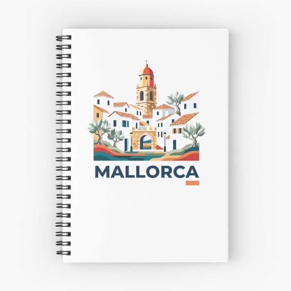 Item preview, Mallorca Spain Travel Souvenir - La Seu Cathedral & Mediterranean Coast Art designed and sold by OzzFrequency.