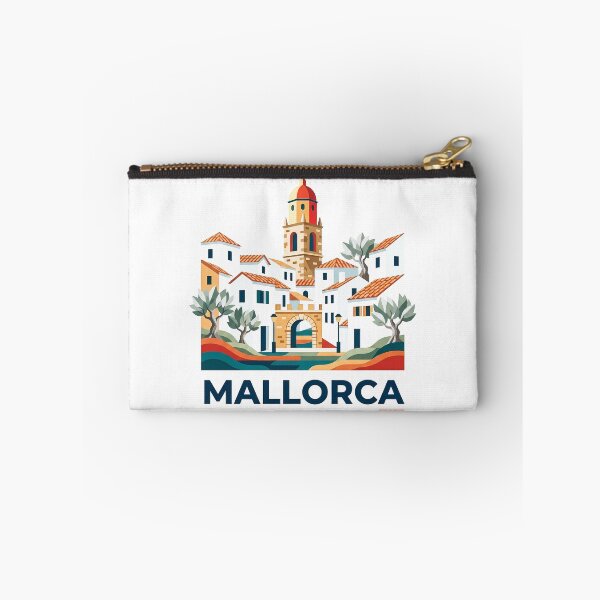 Item preview, Mallorca Spain Travel Souvenir - La Seu Cathedral & Mediterranean Coast Art designed and sold by OzzFrequency.