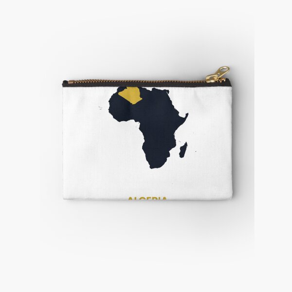 Item preview, Algeria Highlighted on Africa Map Print designed and sold by Whoopau.