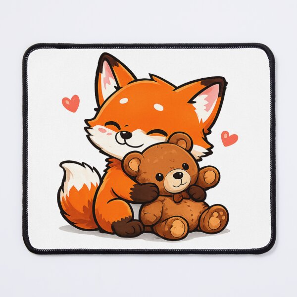 Item preview, Cute Fox Teddy Bear Design designed and sold by StyleBloomes.