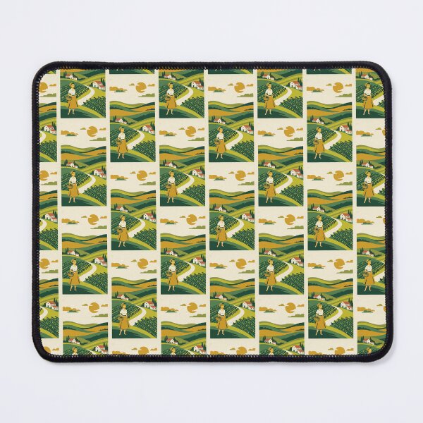 Item preview, Vintage Vineyard Harvest Woman Retro Poster designed and sold by hattie's.