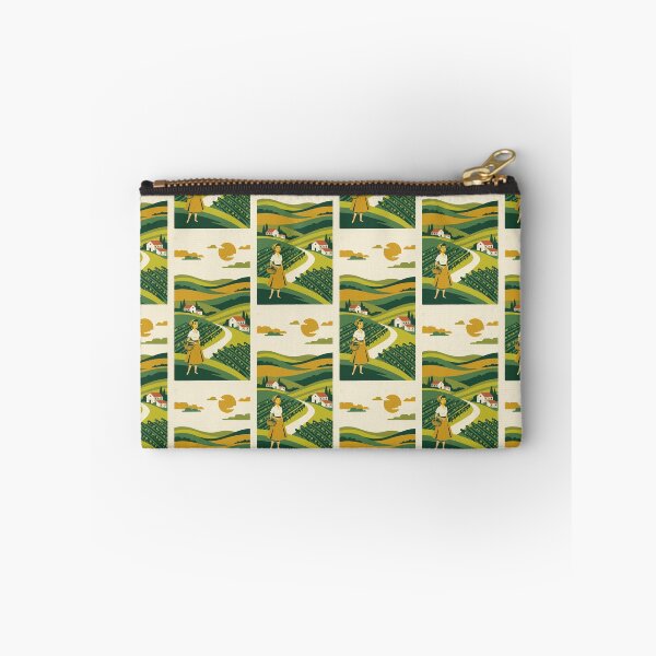 Item preview, Vintage Vineyard Harvest Woman Retro Poster designed and sold by hattie's.