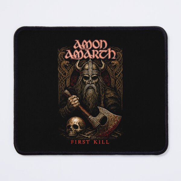 Item preview, Amon Amarth - First Kill Viking Axe and Skull Graphic designed and sold by interdesigner.