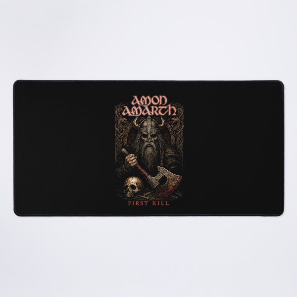 Item preview, Amon Amarth - First Kill Viking Axe and Skull Graphic designed and sold by interdesigner.