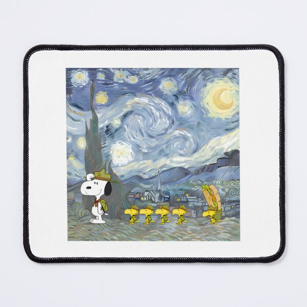 Item preview, Snoopy & Woodstock Starry Night Adventure designed and sold by SunflowerAmArt.
