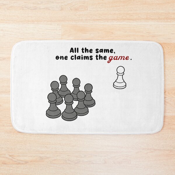 Item preview, Born to Stand Out – Chess Pawn designed and sold by Chezzstix.