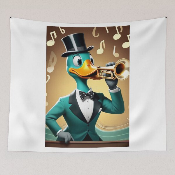 Item preview, Art - Anthropomorphic Character Inspired by Disney, Virtuous Trumpet Solo designed and sold by World-Pets.