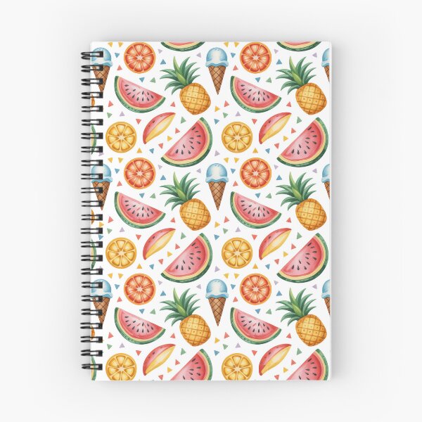 Item preview, Colorful Fruit and Ice Cream Pattern designed and sold by jkrphoto.