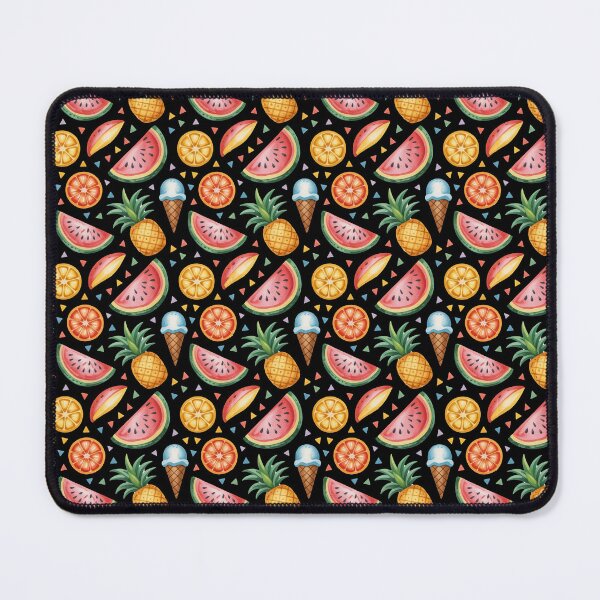 Item preview, Colorful Fruit and Ice Cream Pattern designed and sold by jkrphoto.