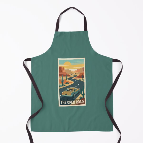 Item preview, Vintage Car Desert Highway Travel Poster designed and sold by hattie's.