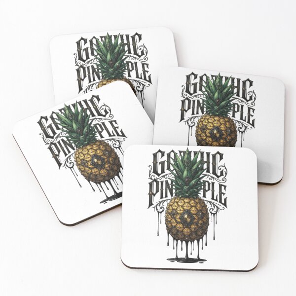 Item preview, Gothic Pineapple – Victorian Pineapple Dark Fashion T-Shirt designed and sold by Antik by Schulz.