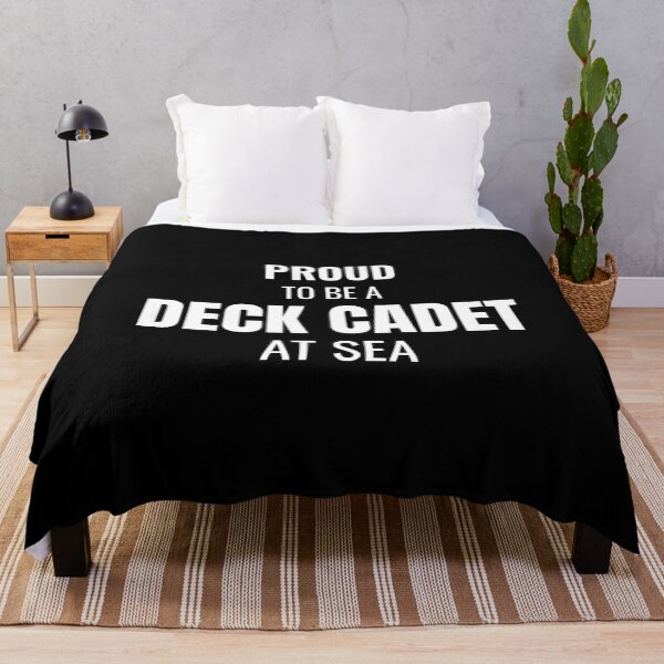 Item preview, Proud to be a Deck Cadet at Sea (White) designed and sold by ShipCrewNation.