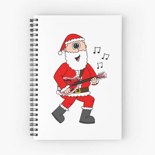 Item preview, Santa Playing Mandolin, Christmas Mandolinist Folk Musician designed and sold by doodlerob.