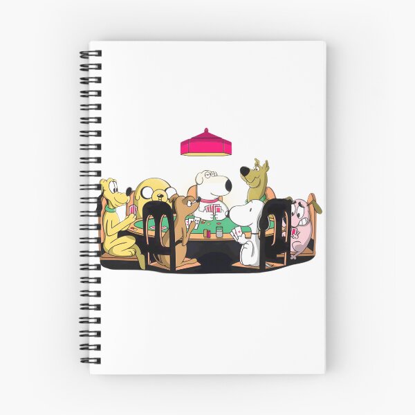 Item preview, Dog Poker Night Cartoon Parody Art designed and sold by SunflowerAmArt.