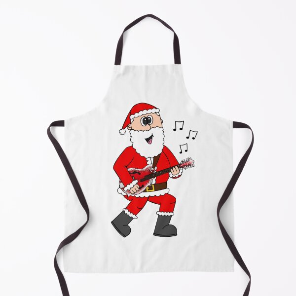 Item preview, Santa Playing Mandolin, Christmas Mandolinist Folk Musician designed and sold by doodlerob.
