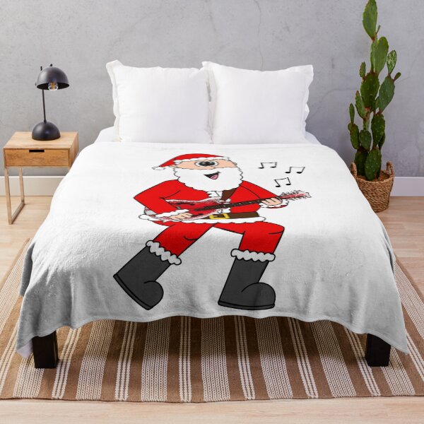 Item preview, Santa Playing Mandolin, Christmas Mandolinist Folk Musician designed and sold by doodlerob.