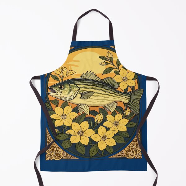 Item preview, Wild Waters Bass And Yellow Jasmine designed and sold by taiche.