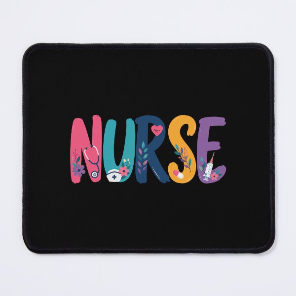 Item preview, NURSE Cute Modern Lettering designed and sold by YNELENT.