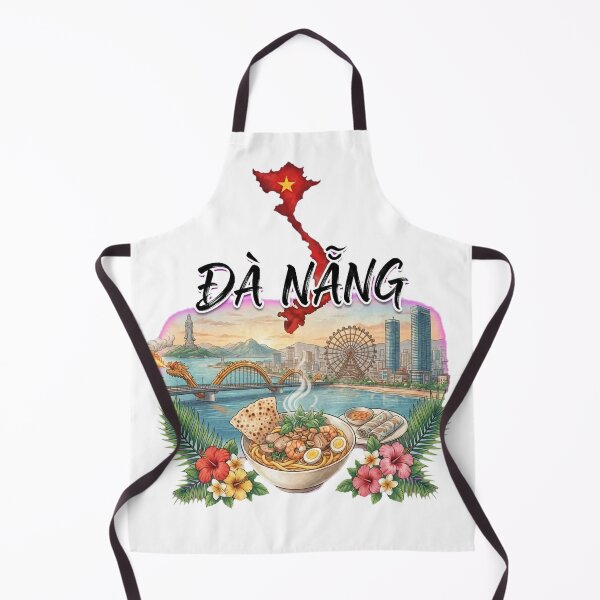 Item preview, Da Nang Vietnam City Skyline Dragon Bridge designed and sold by Danh Style.