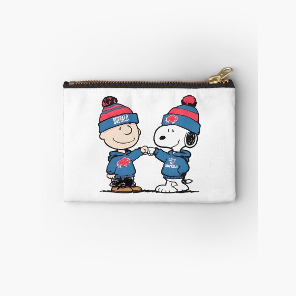 Item preview, Charlie Brown And Snoopy Nfl Buffalo Bills Football designed and sold by SunflowerAmArt.